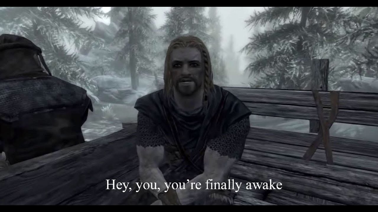 a lightly modded skyrim run part 1???