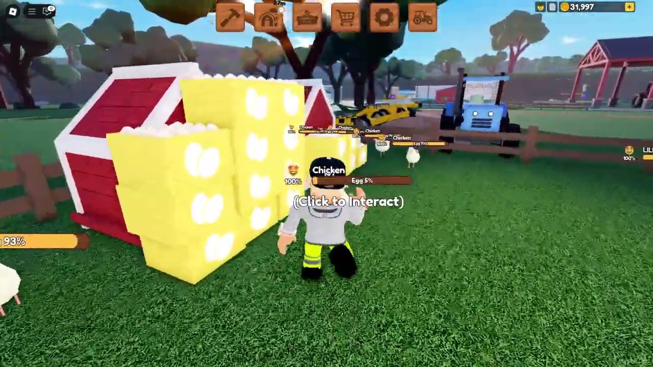 FARMING AND FRIENDS: SELLING EGGS.