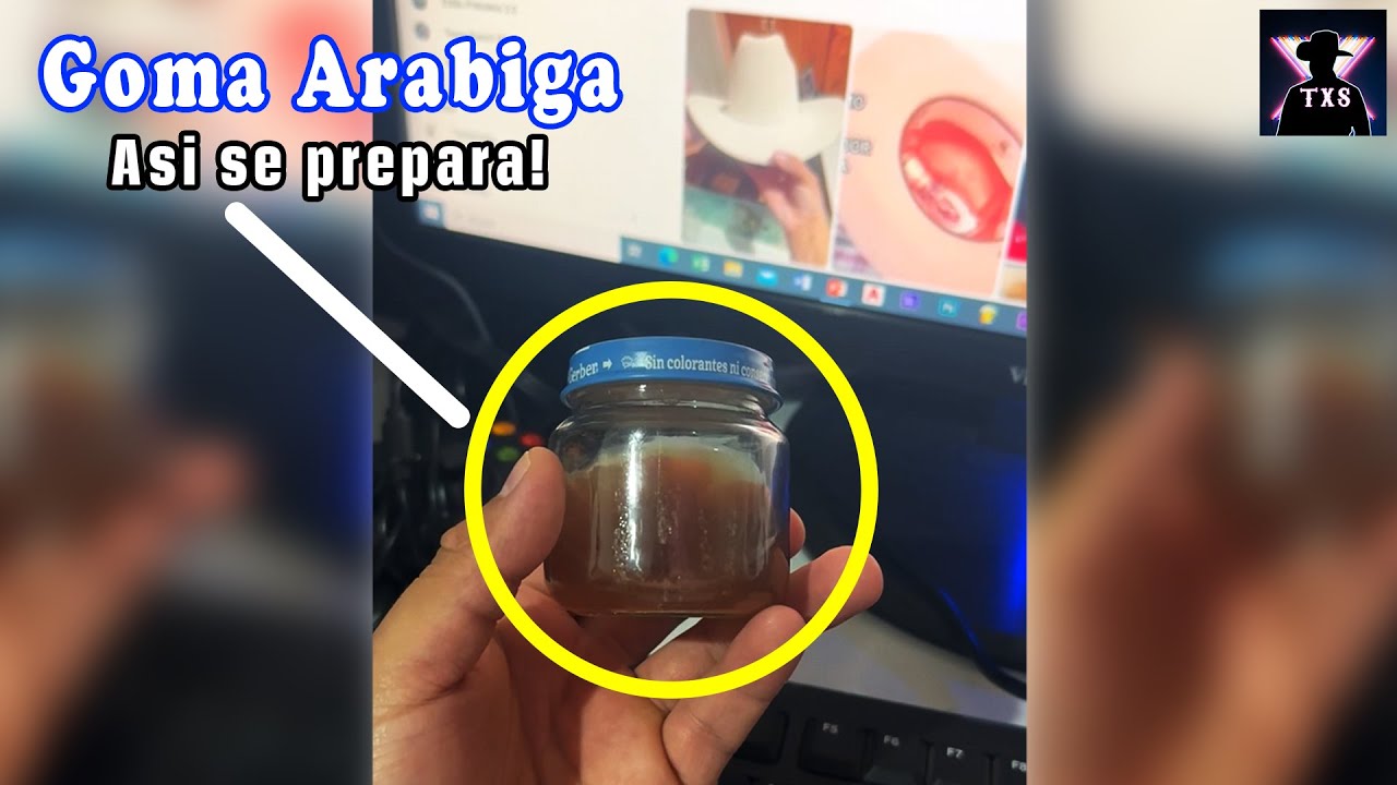 Como hacer goma para endurecer las texanas | Engomado de Texanas