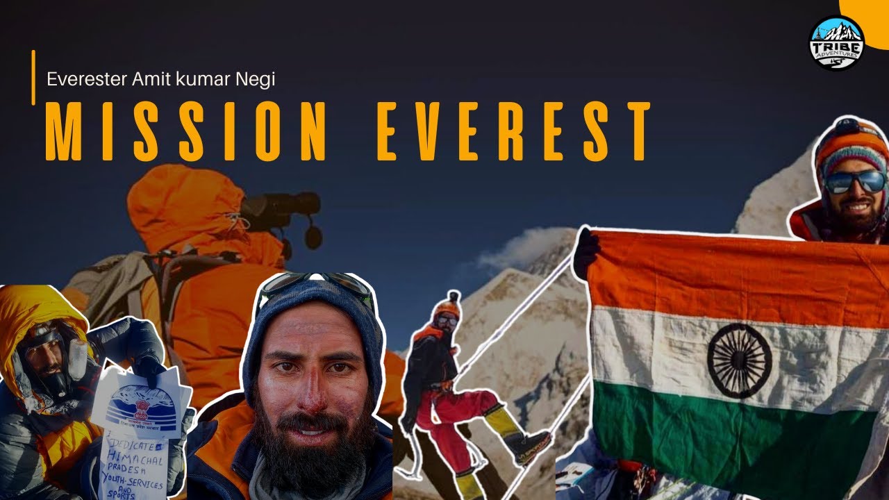 Mission Everest  \\ @everesteramitnegi\\ INSPIRING STORY