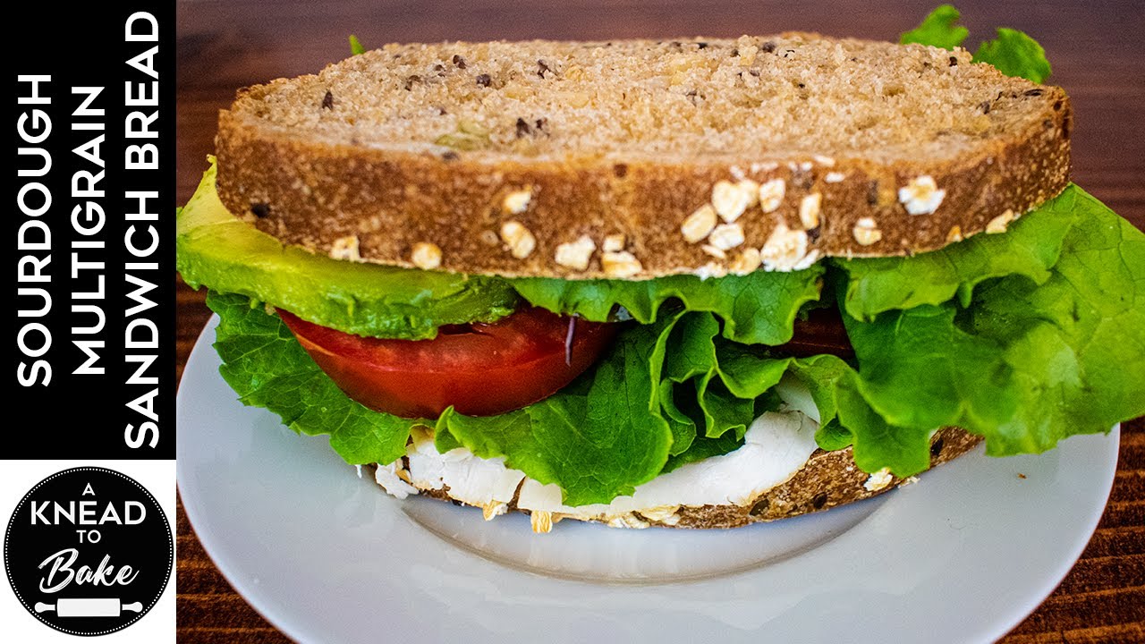 Sourdough Multigrain Sandwich Bread