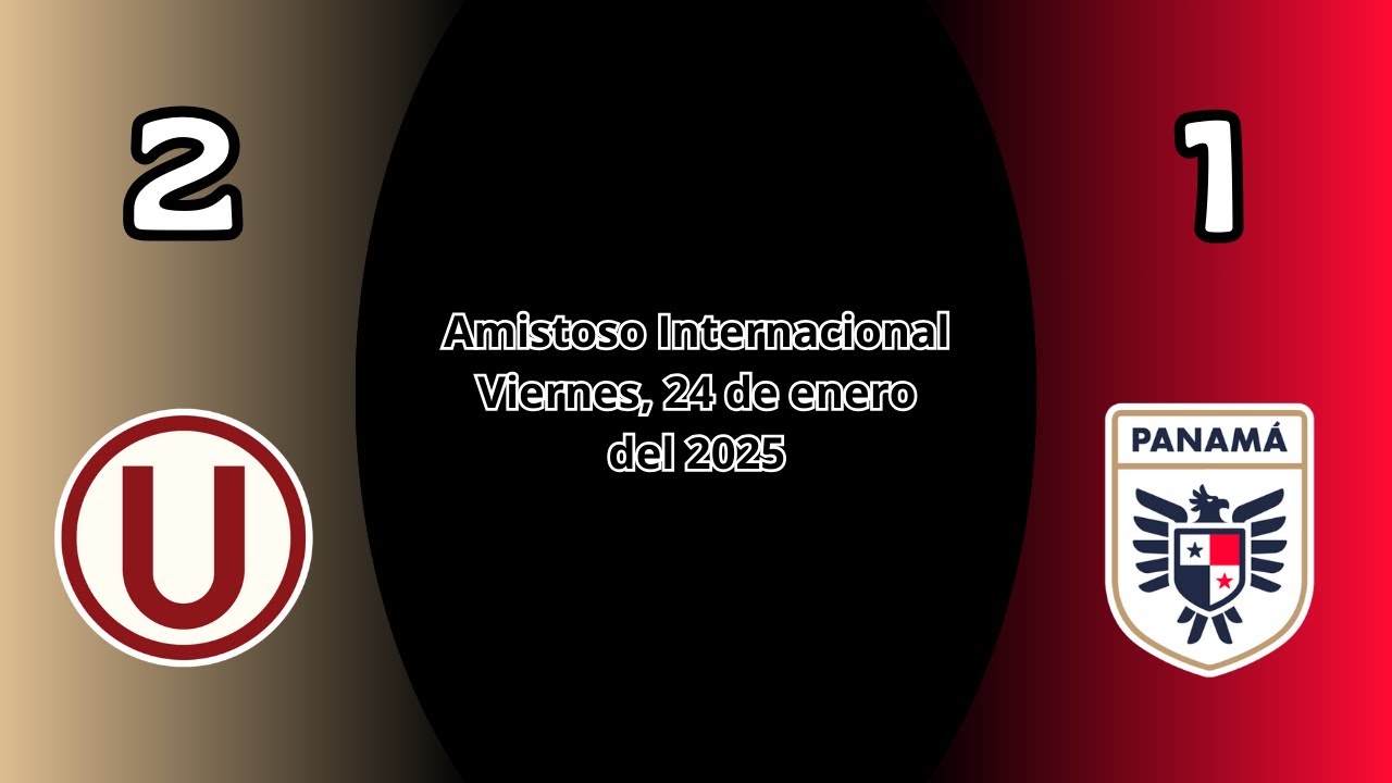 Universitario (2) vs. Panamá (1) | Transmisión Completa | La Noche Crema 2025