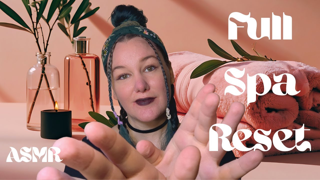 ASMR Full Spa Reset - Facial, Hair Washing, & More