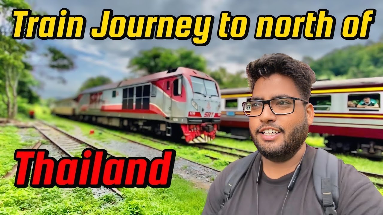 Bangkok to Chang Mai in just 310THB l journey to north of thailand 🇹🇭l bangkok to laos border 🇱🇦