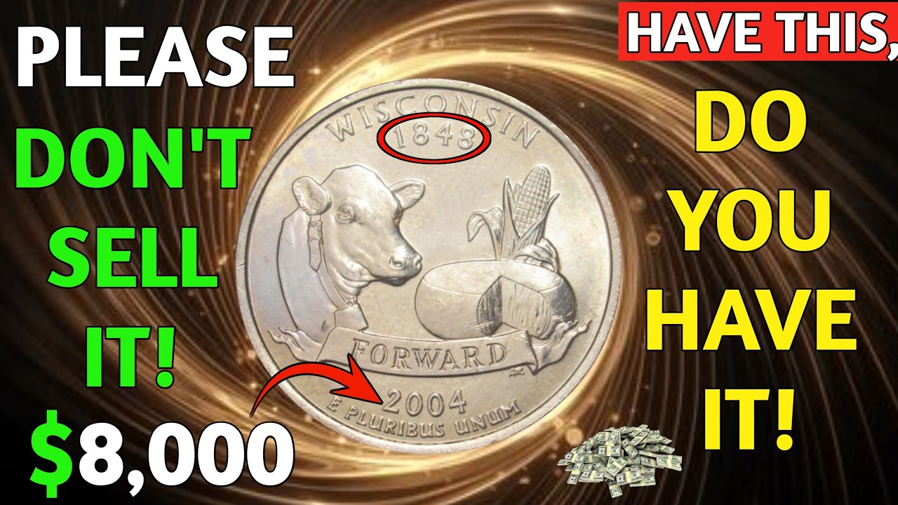 Most Valuable 2004 Wisconsin Quarter Error – Hidden Coin Worth Big Money!