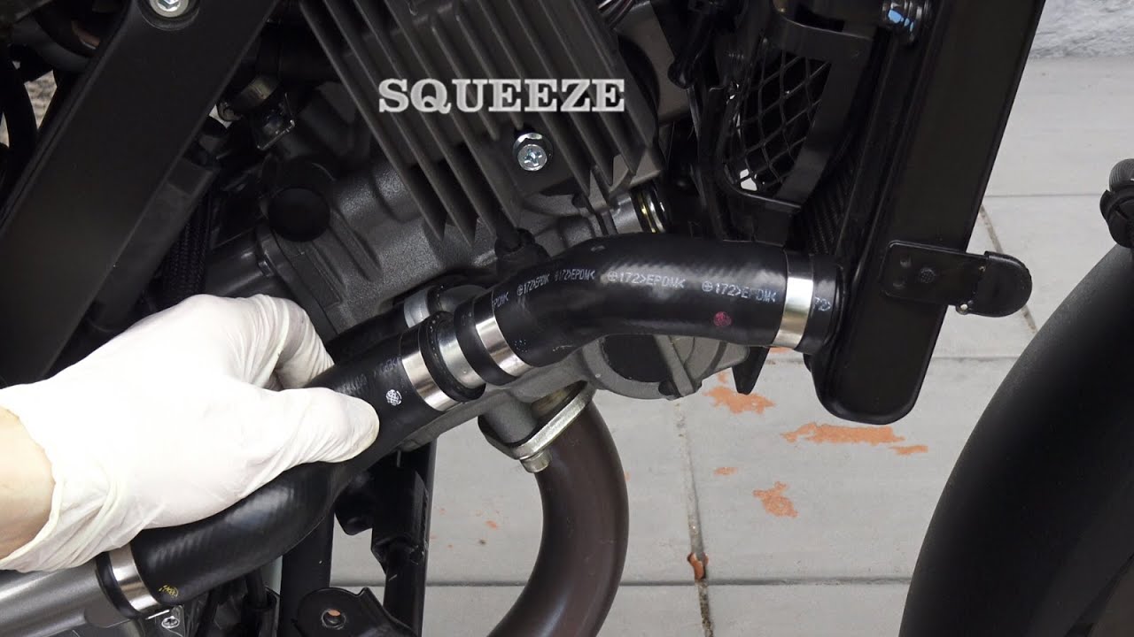 How to Inspect Motorcycle Radiator Hoses, Clamps, Cap & Fan