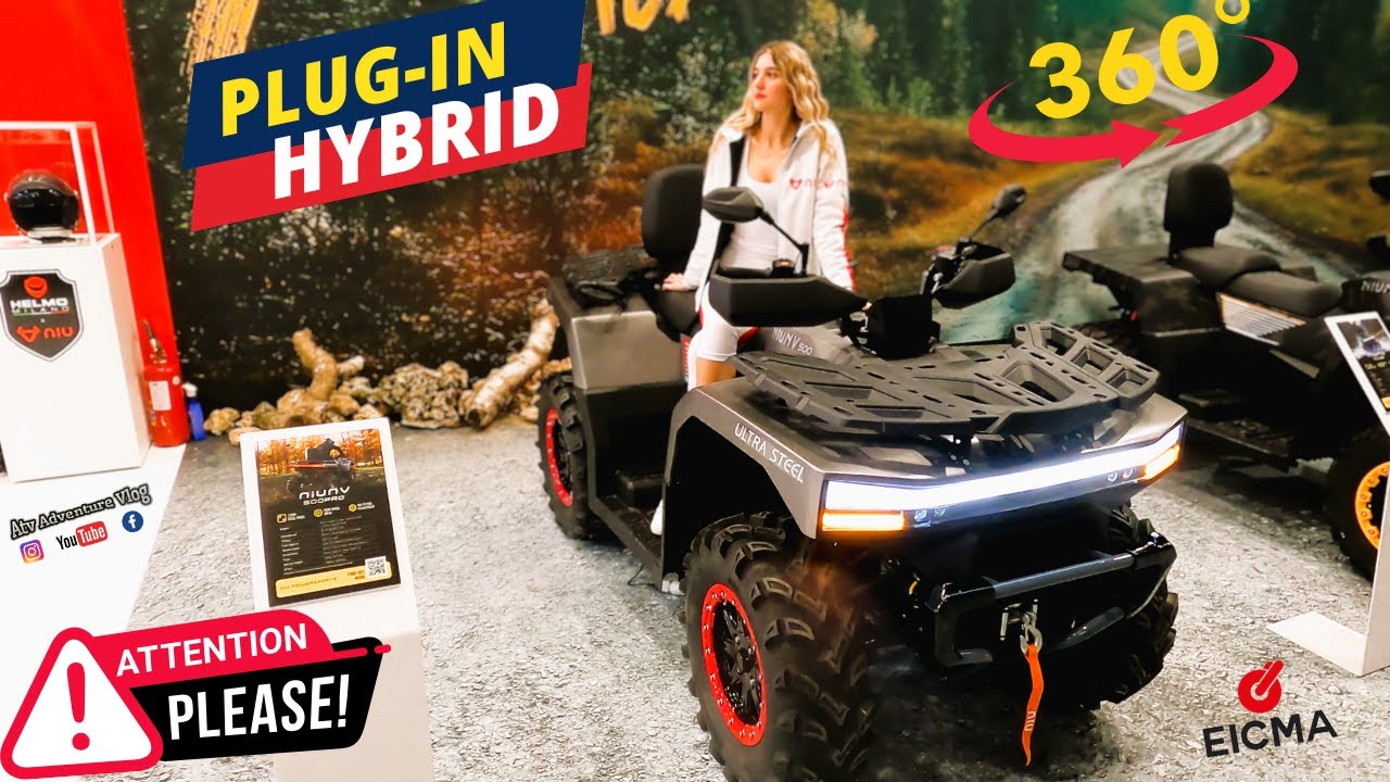 Plug-In Hybrid 😱😱 Ultimate NIUNV ATV Lineup 🚨🚨 ULTRA-FUTURISTIC DESIGN