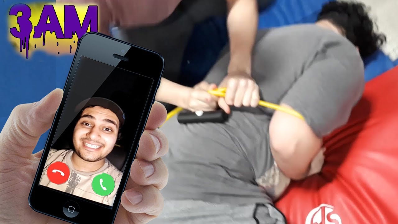 (CAPTURED MYSELF) FACE-TIMING MYSELF AT 3 AM!!!