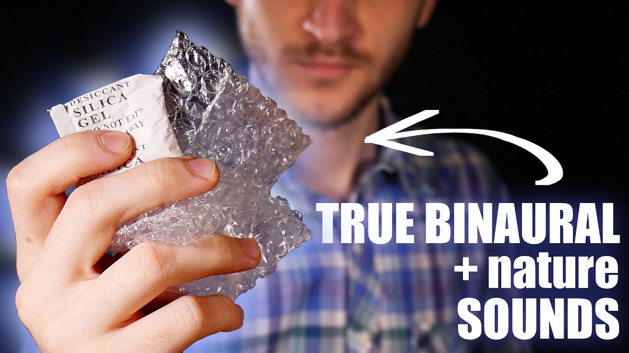 Crinkly-crunchy-birdy-whispered 3D ASMR