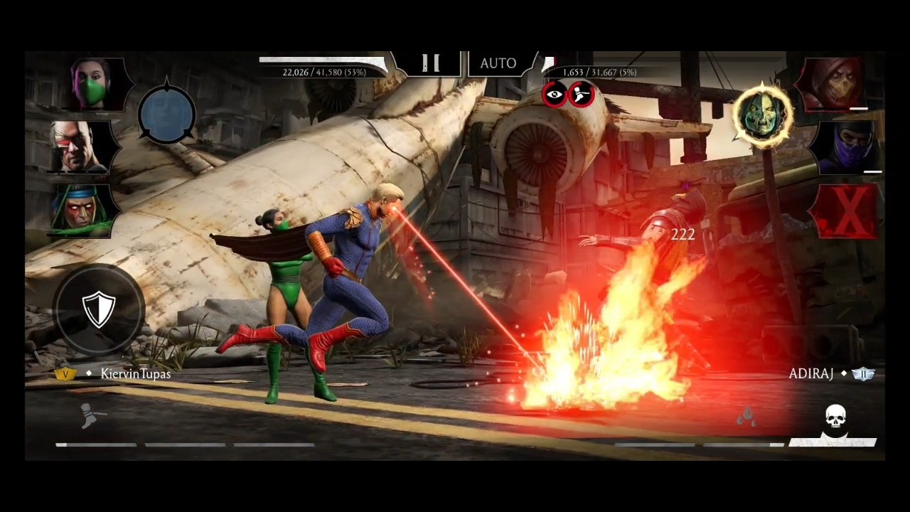 MK Mobile Klassic Nightwolf Gameplay