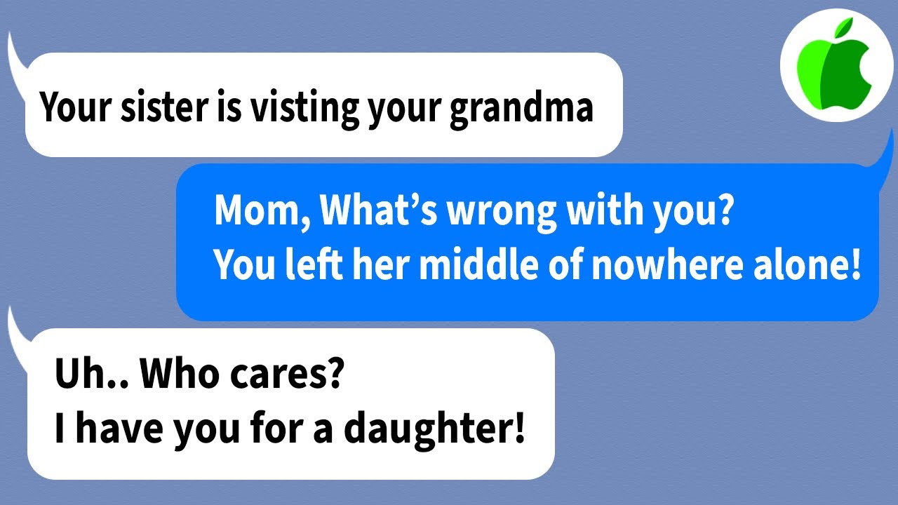 【Apple】My mom treated my sister like crap, but then…【Compilation】
