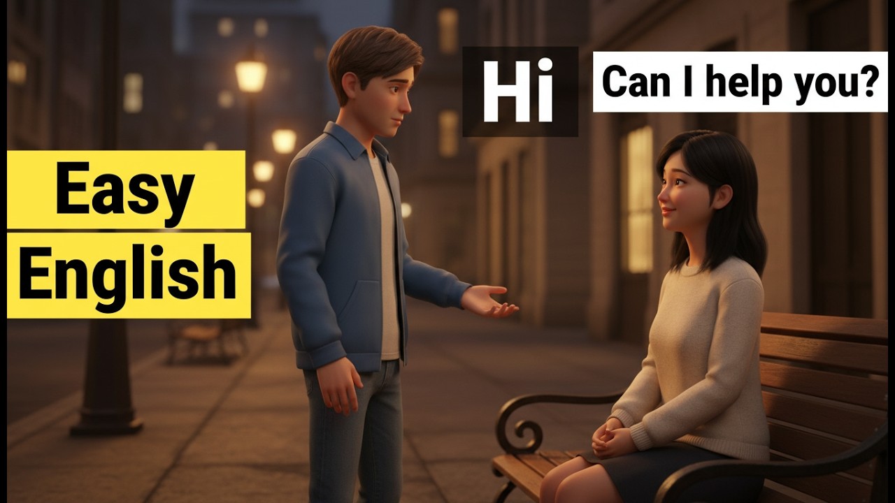 “5 Easy English Conversations for Beginners | A1–A2 Level English Practice”