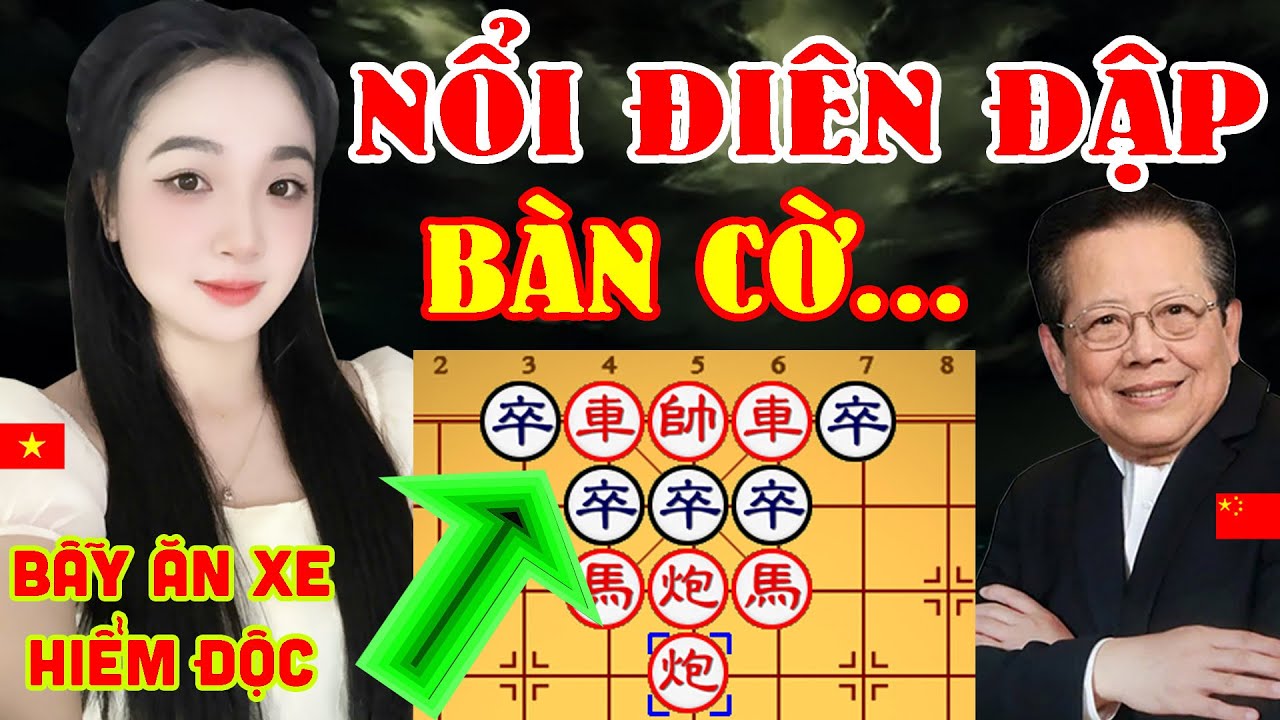 🔴 CỜ TƯỚNG | CHUNG KẾT LÃO SƯ DÍNH BẪY PHẾ XE HIỂM ĐỘC NỔI ĐIÊN ĐẬP BÀN CỜ