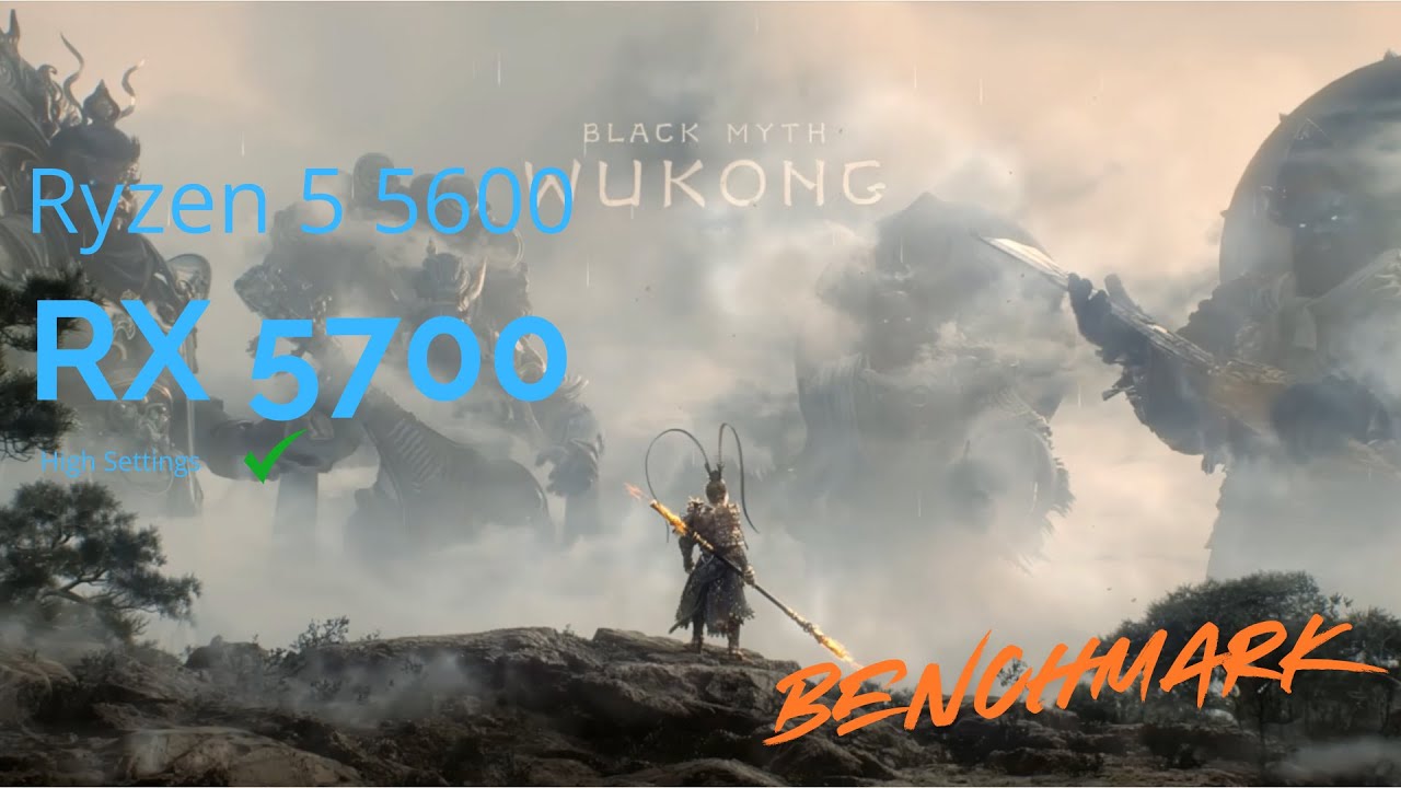Black Myth Wukong RX 5700