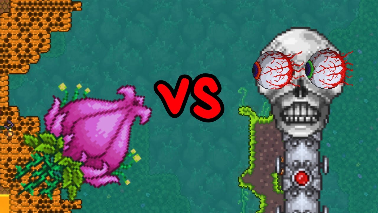 Mechdusa vs Plantera - Legendary Mode
