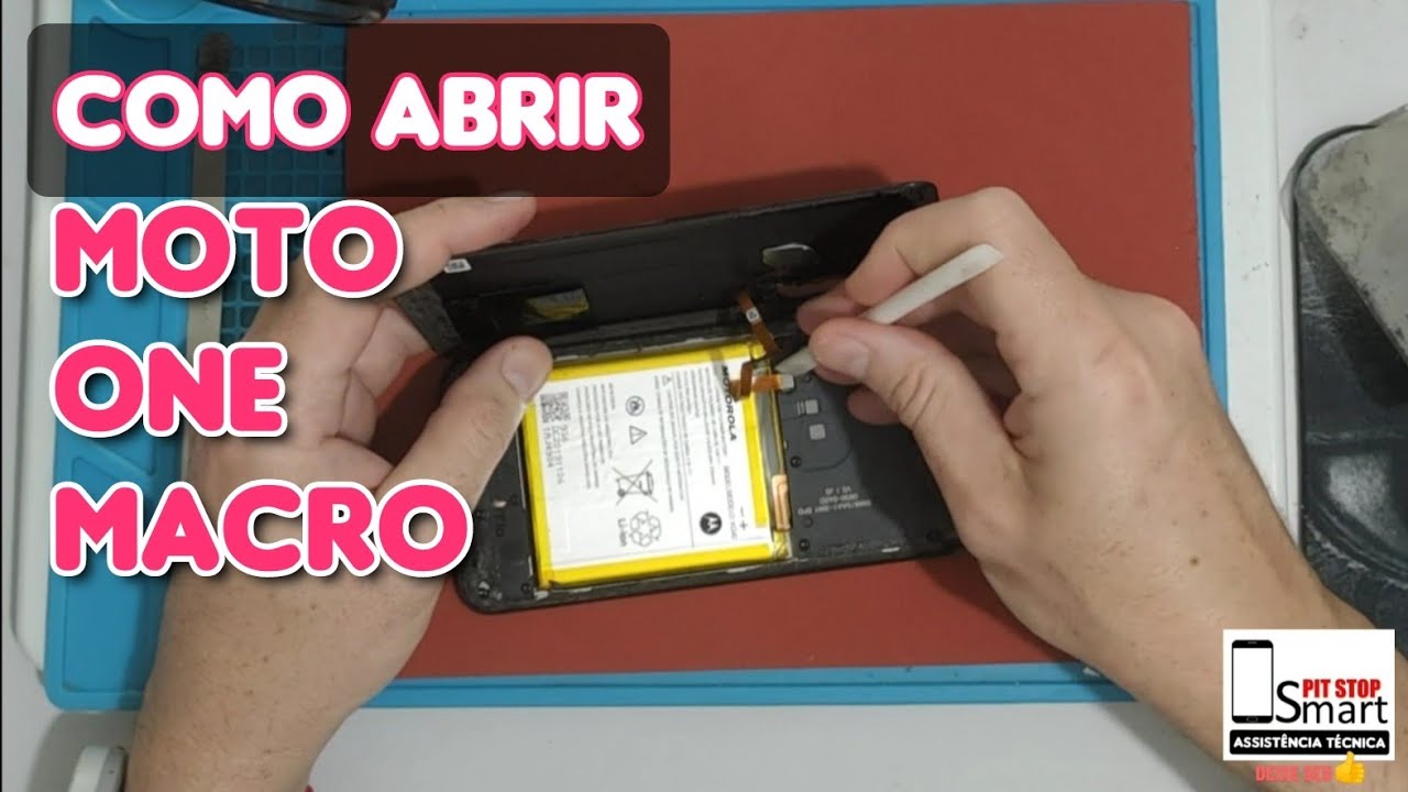 Como abrir Moto One Macro