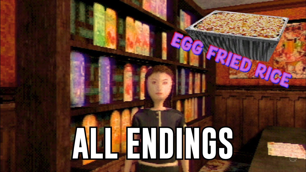 All 4 ENDINGS (& SECRET ENDING) - Egg Fried Rice