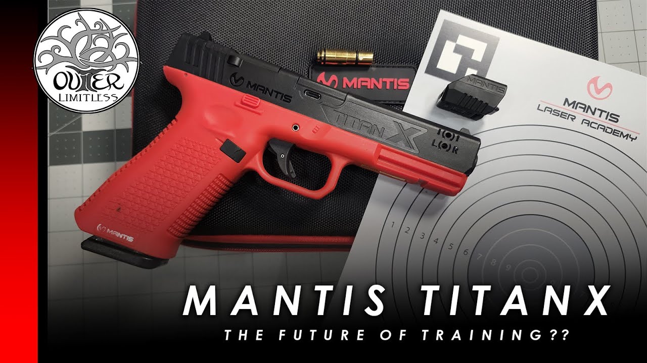 Обзор Mantis Titan X — лучший ли это учебный лазерный тренажер для стрельбы в 2025 году? 9-мм Glo...