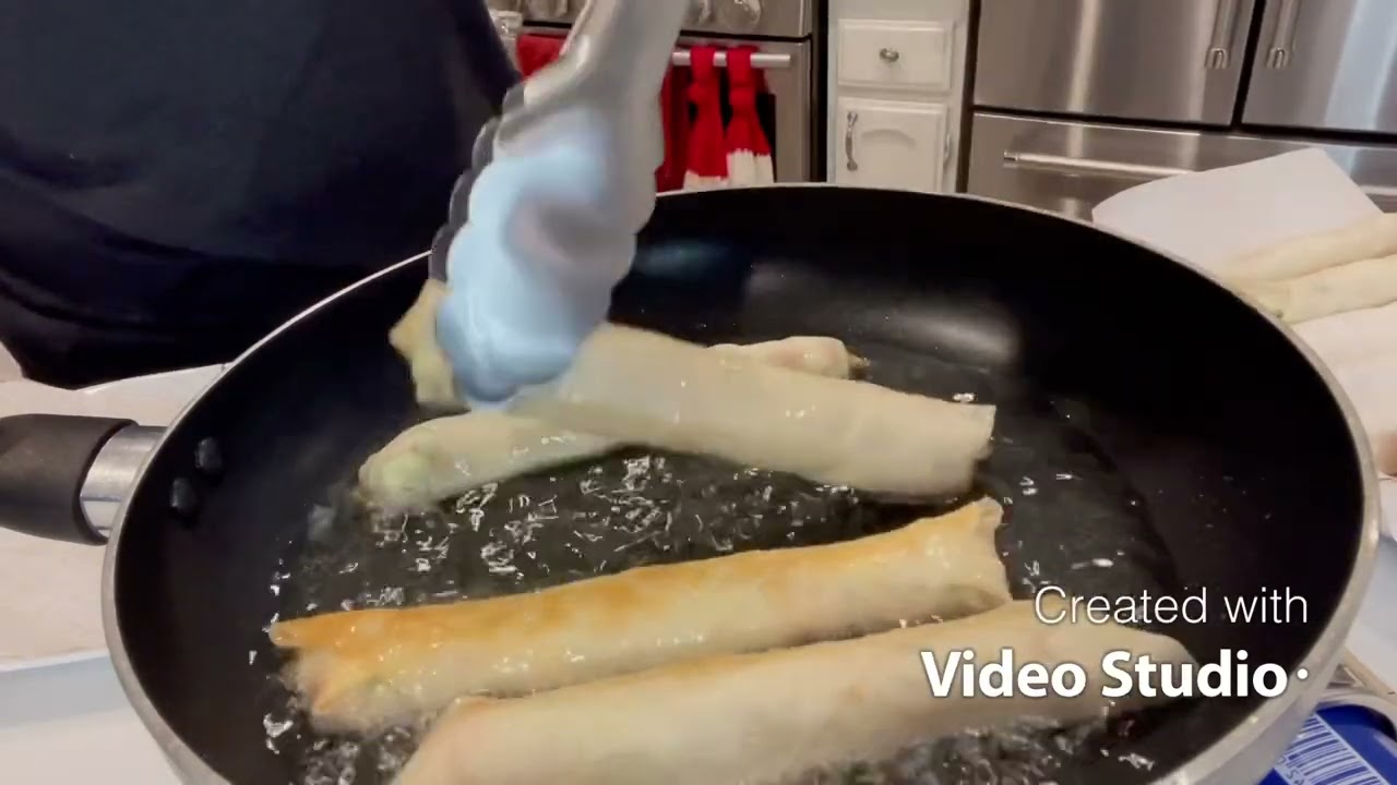 Tuna egg rolls recipe