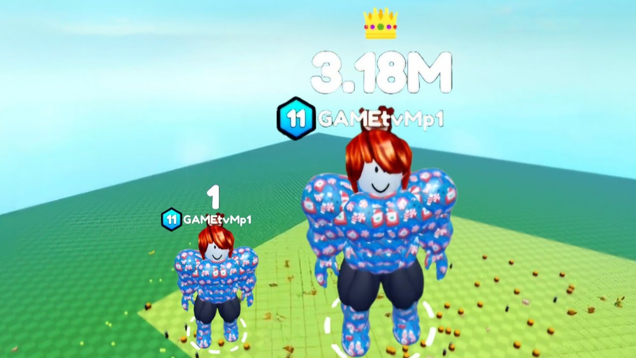 From 1 to 3.18M, I reached.🔥Eat Pizza to Grow GIGACHAD [SPRING]