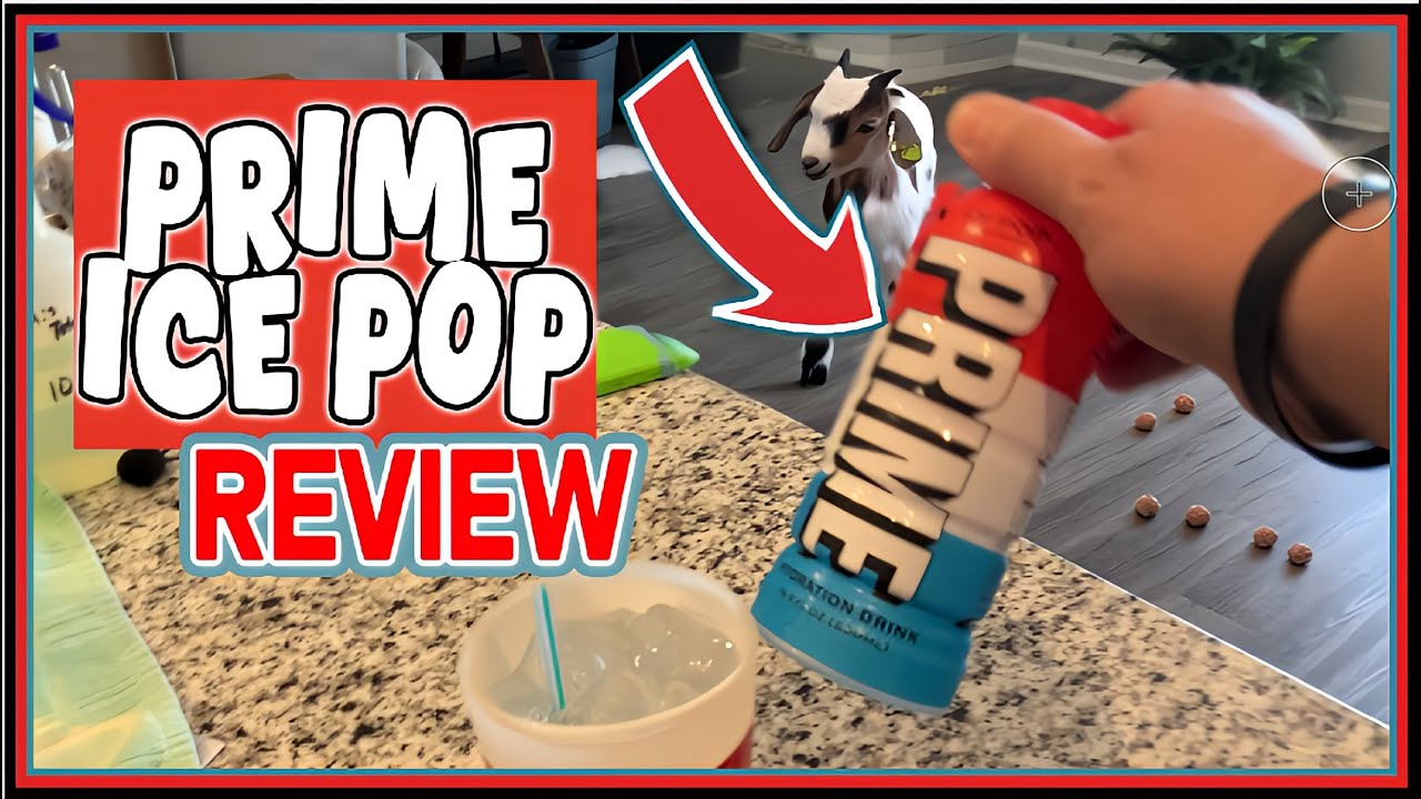 Prime Hydration Ice Pop Review (Prime Hydration Drink Flavor).
