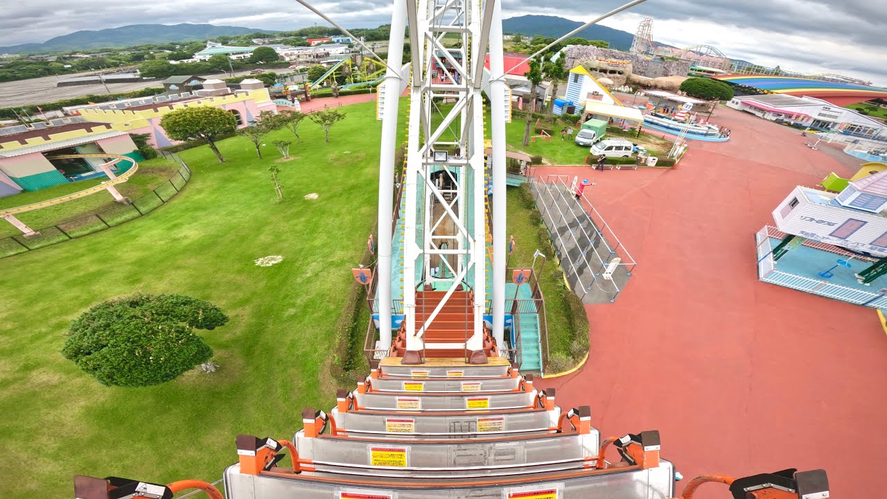 スーパーバイキング on-ride POV (乗車映像) / グリーンランド遊園地 (熊本)