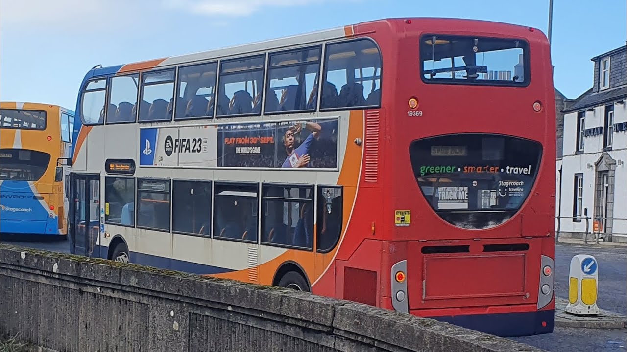 Kickdown • Stagecoach Bluebird • ADL Enviro400 (Trident) • 19369 SV58BLN • Route 53