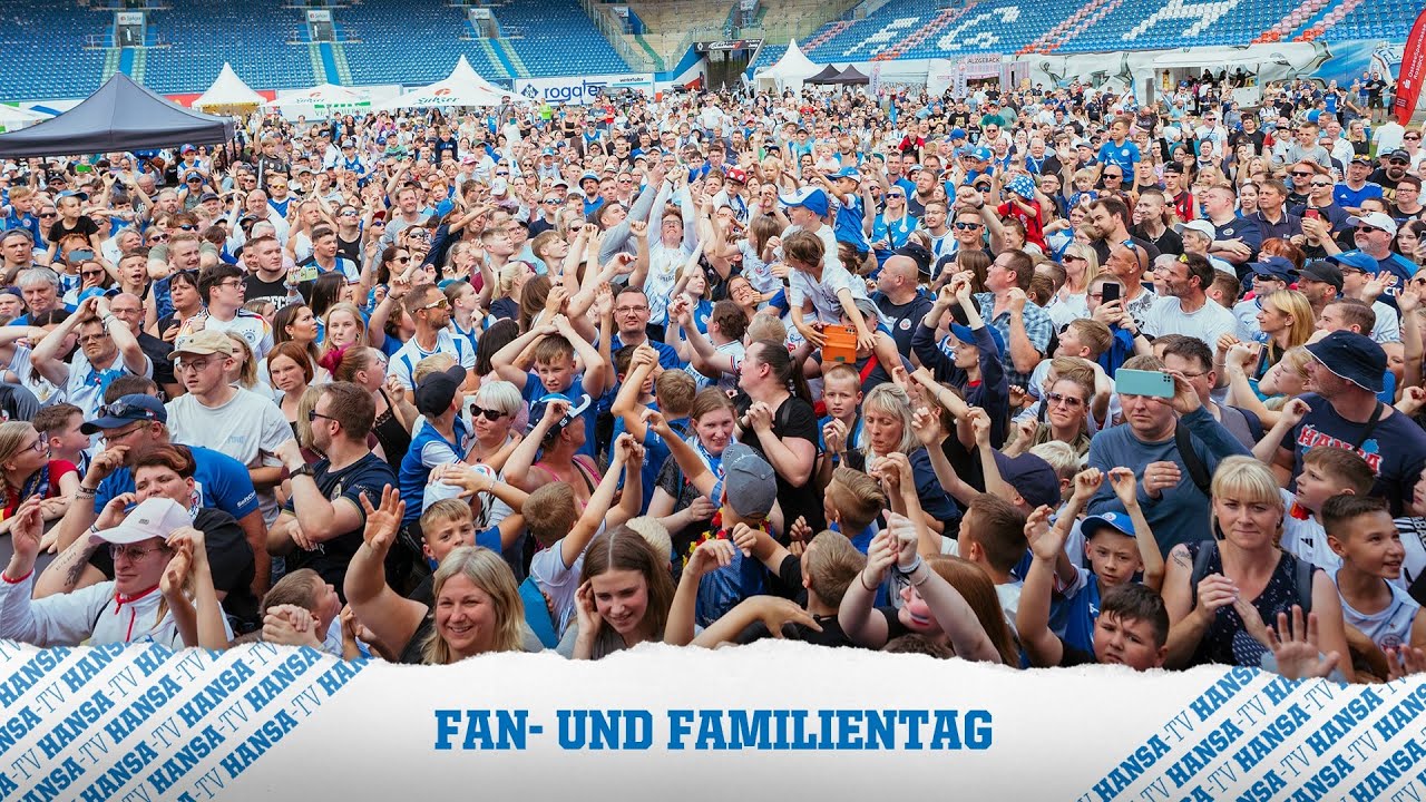 👨‍👩‍👦Der Fan- & Familientag 2024 im Ostseestadion und Anreise ins Trainingslager💙🤍❤️