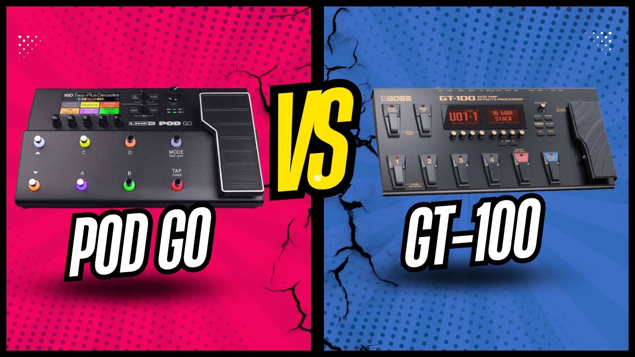 Pod Go vs Boss GT-100 |Qual Vale Mais a Pena?