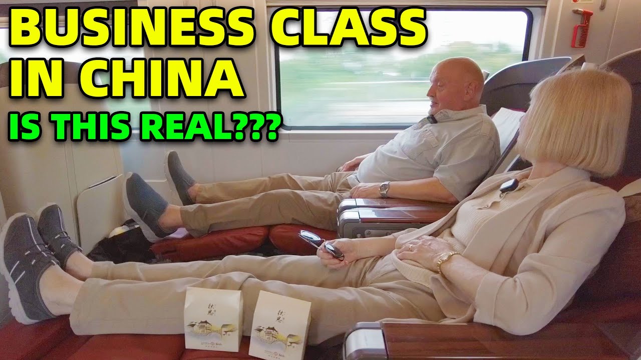Business Class on China's Trains (IS THIS REAL?)