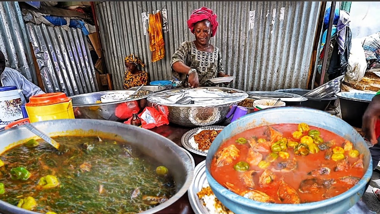 Mouthwatering authentic African street food tour Lomé Togo West Africa 🌍