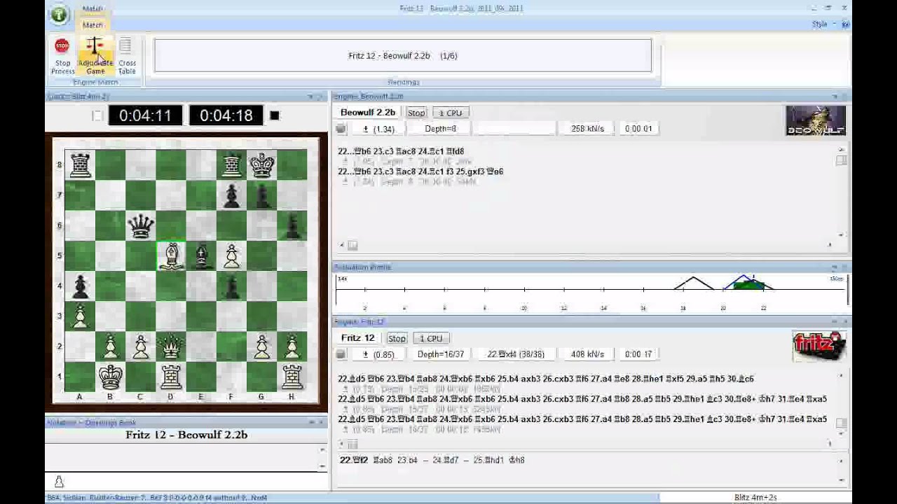 Fritz 12 - setting up and running multi-engine tournaments