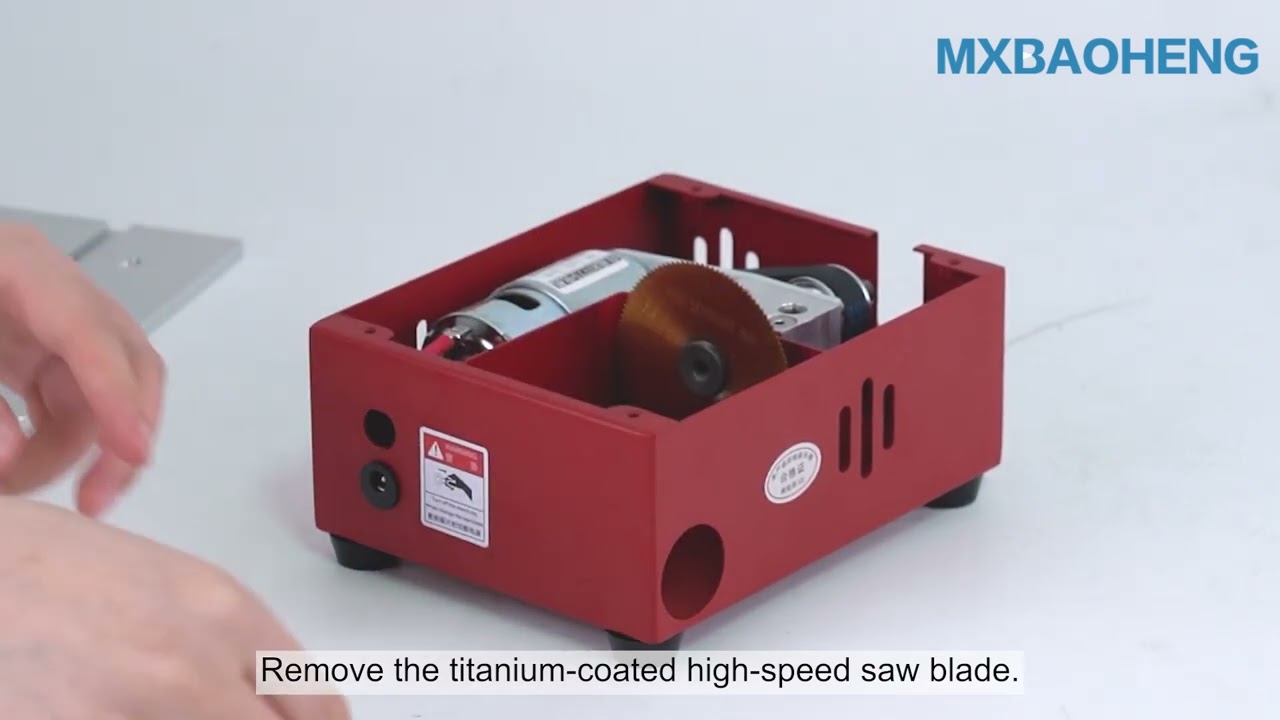 MXBAOHENG Mini Table saw - How to install the T30 Table Saw?
