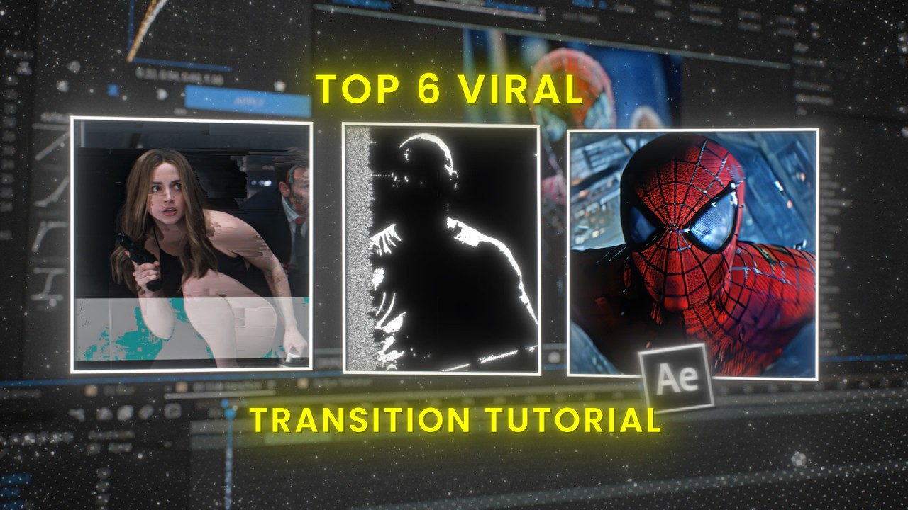 Top 6 Viral Regular  Using Transitions In After Effects | Tutorial