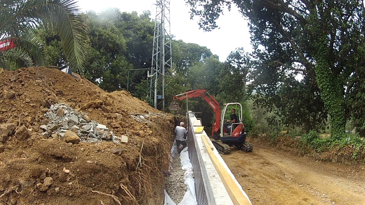 Mur de soutènement en béton coffré 5/5