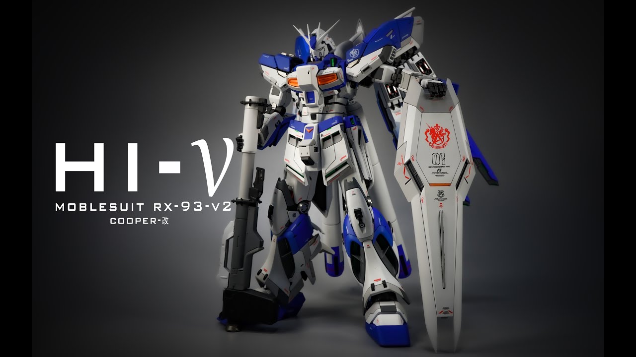 MG Hi-V HiNu Gundam - CUSTOM BUILD GUNPLA