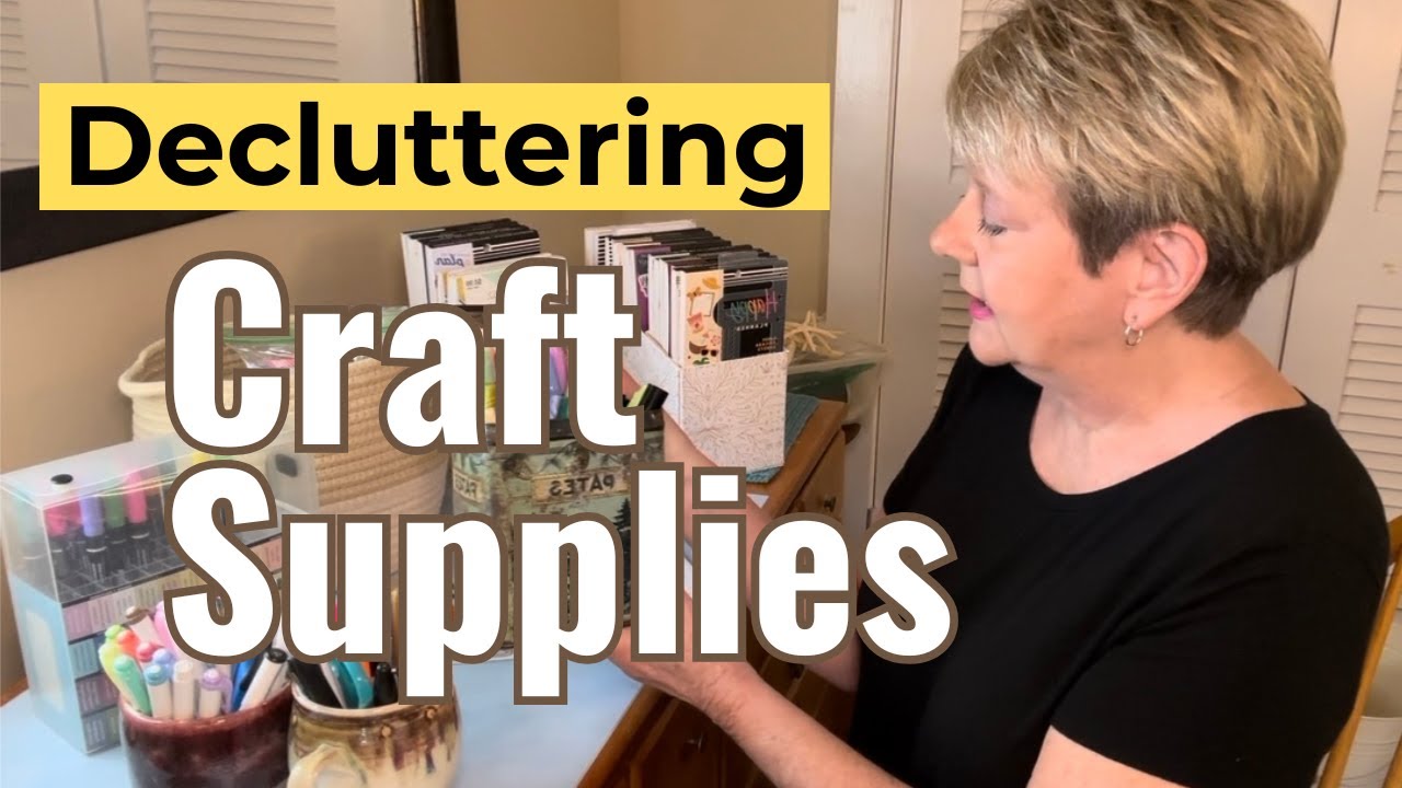 Questions to Ask Yourself as You Declutter Craft Supplies