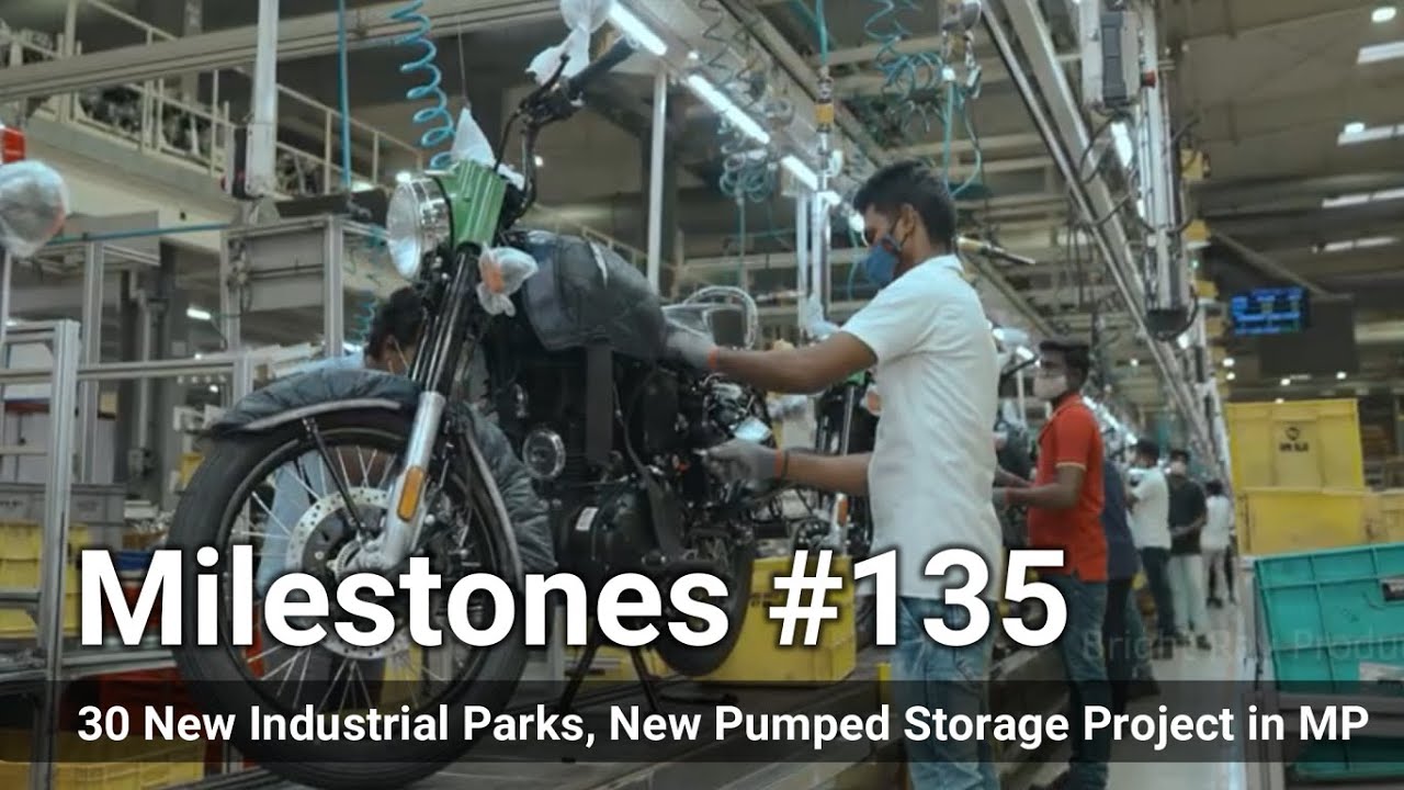 30 New Industrial Parks over 40,000 acre in India, USD 1.38 Billion Madhya Pradesh Pumped Storage