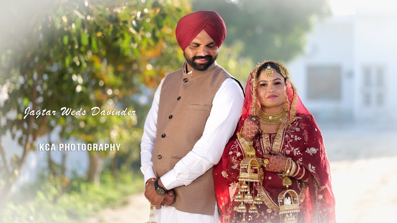 JAGTAR & DAVINDER | Best Punjabi Wedding Highlight 2025 4k | Wedding Songs | KCA PHOTOGRAPHY