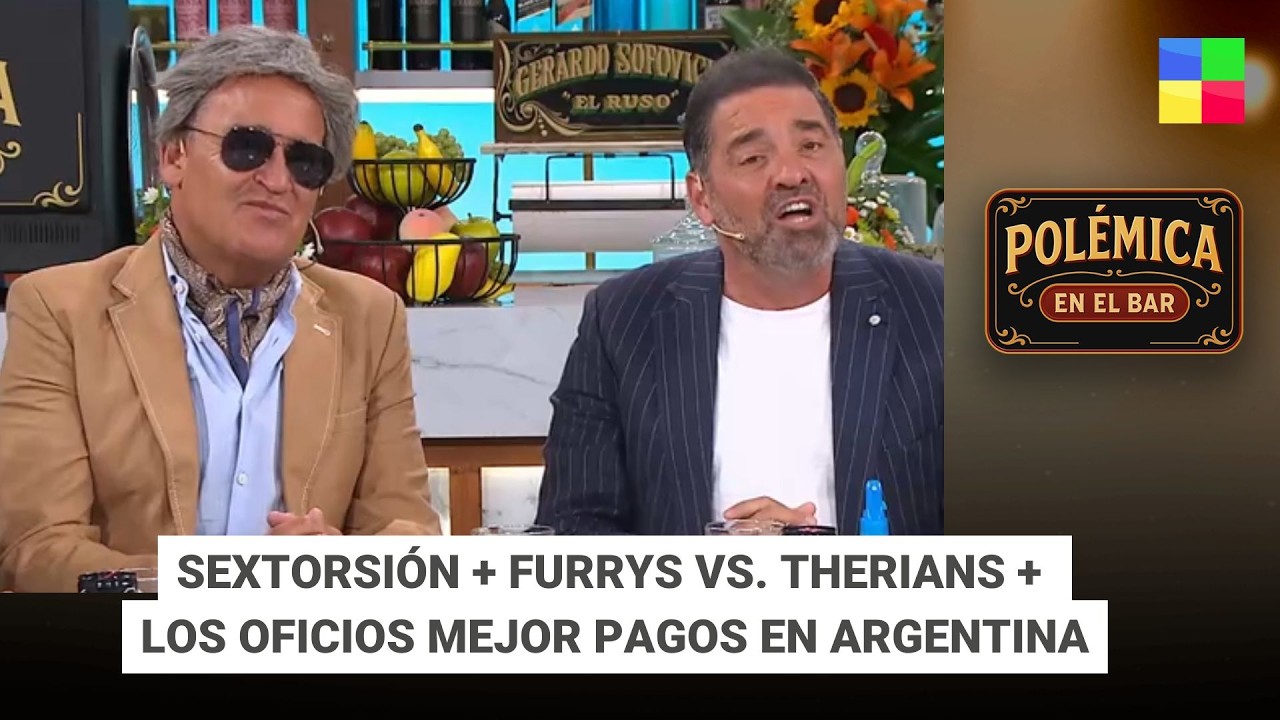 SEXTORSIÓN + FURRYS VS. THERIANS + LOS OFICIOS #PolémicaEnElBar | Programa completo (10/02/26)