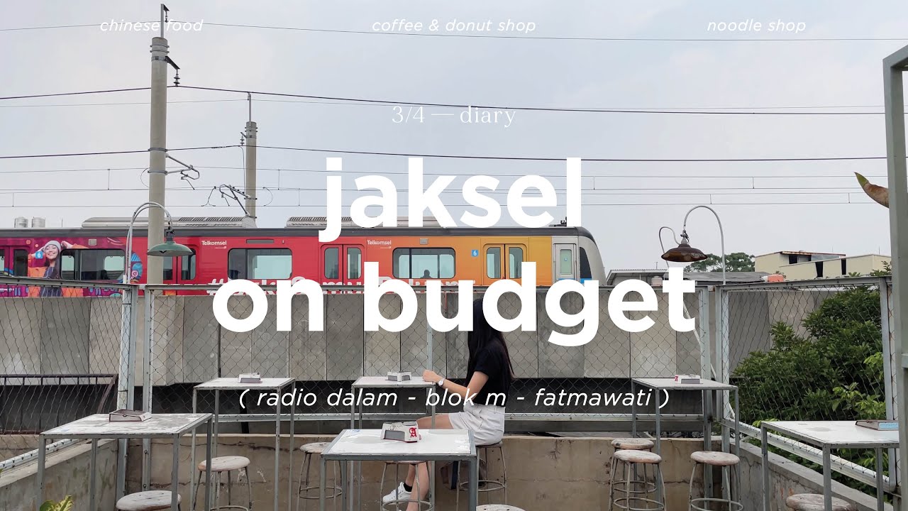 Jakarta Diaries - Vlog - Life in Jakarta - Eat under $10 in a day in South Jakarta (Gandaria-Blok M)