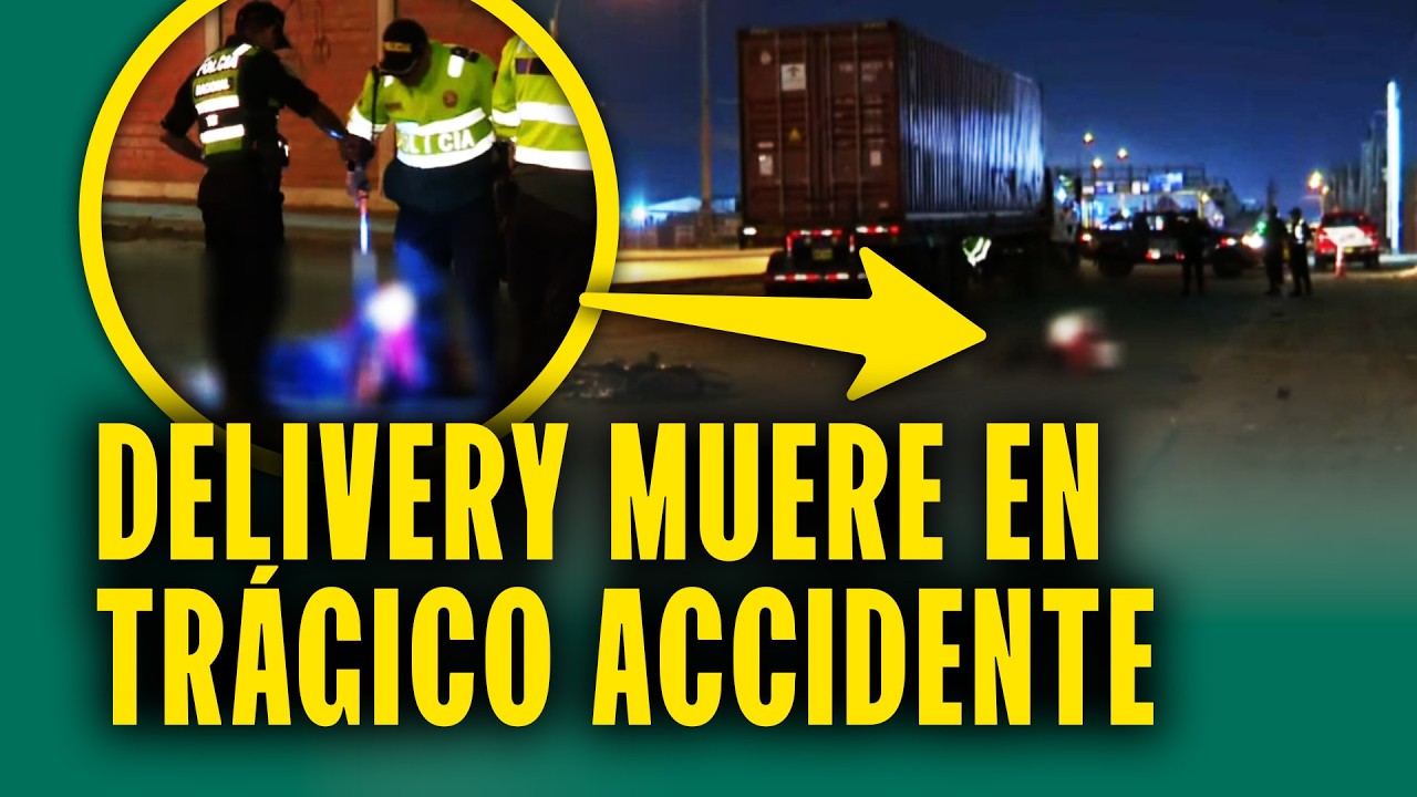 Repartidor es embestido y arrollado por tráiler en el Callao: 
