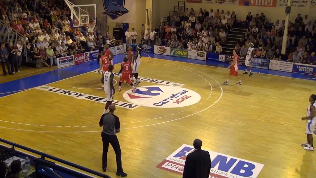 Basket, PRO B : Antibes Sharks - Lille (2012-2013)