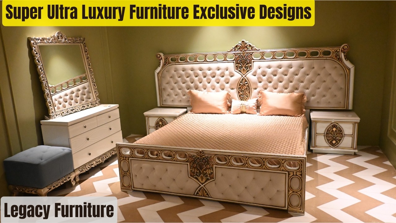 Luxury Furniture Beds Sofa Dining Tables Cabinets Chairs New Premium Design in Kirti Nagar Market