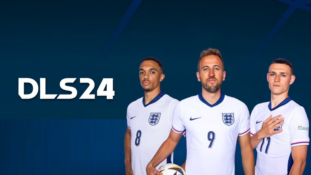 DLS 24 MOBILE NEW FACE & GRASS UPDATE UEFA EURO 2024 EDITION BEST GRAPHICSH - ENGLAND TEAM