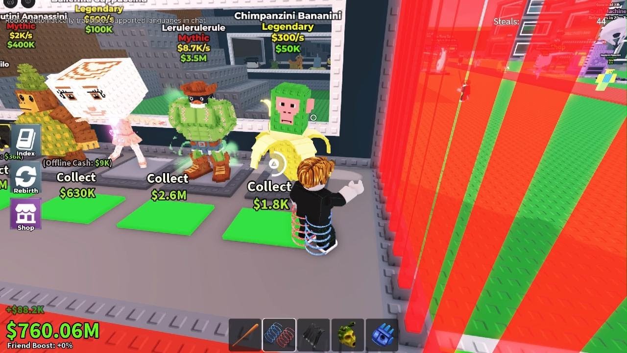 Jugando steal a brainrot pt14