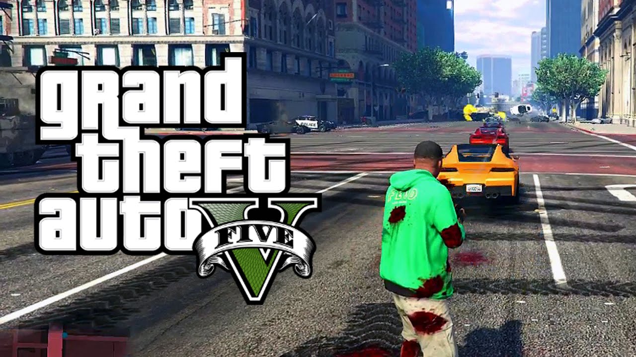 GTA V Mods: Vehicle Cannon Mod! Shoot Cars from your Gun!