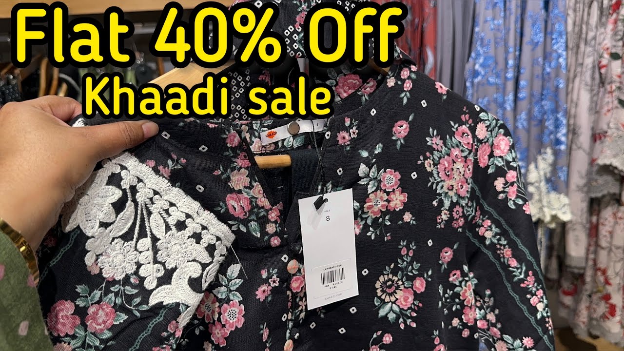 Khaadi flat 40% Off | Khaadi Winter Sale 2026 💕