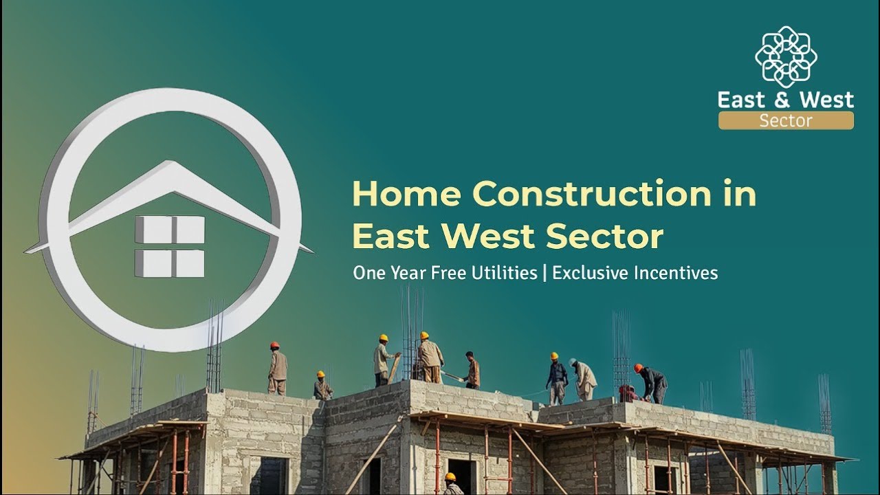 Home Construction in East West Sector | One Year Free Utilities | Exclusive Incentives |RUDN Enclave