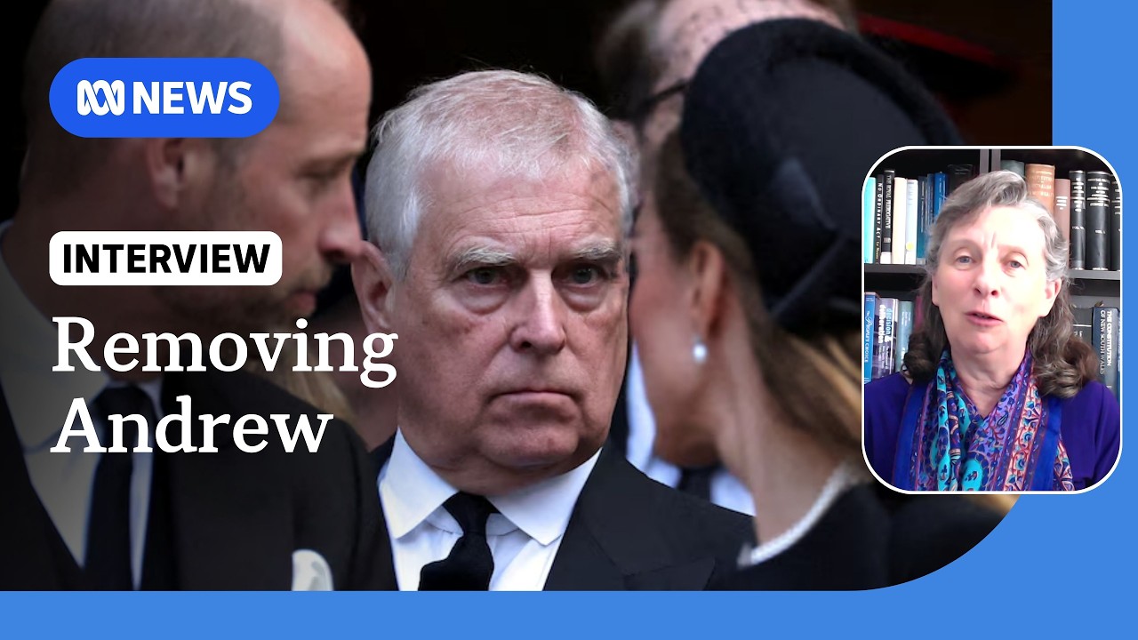 What needs to be done to remove Andrew from the line of succession? | ABC NEWS